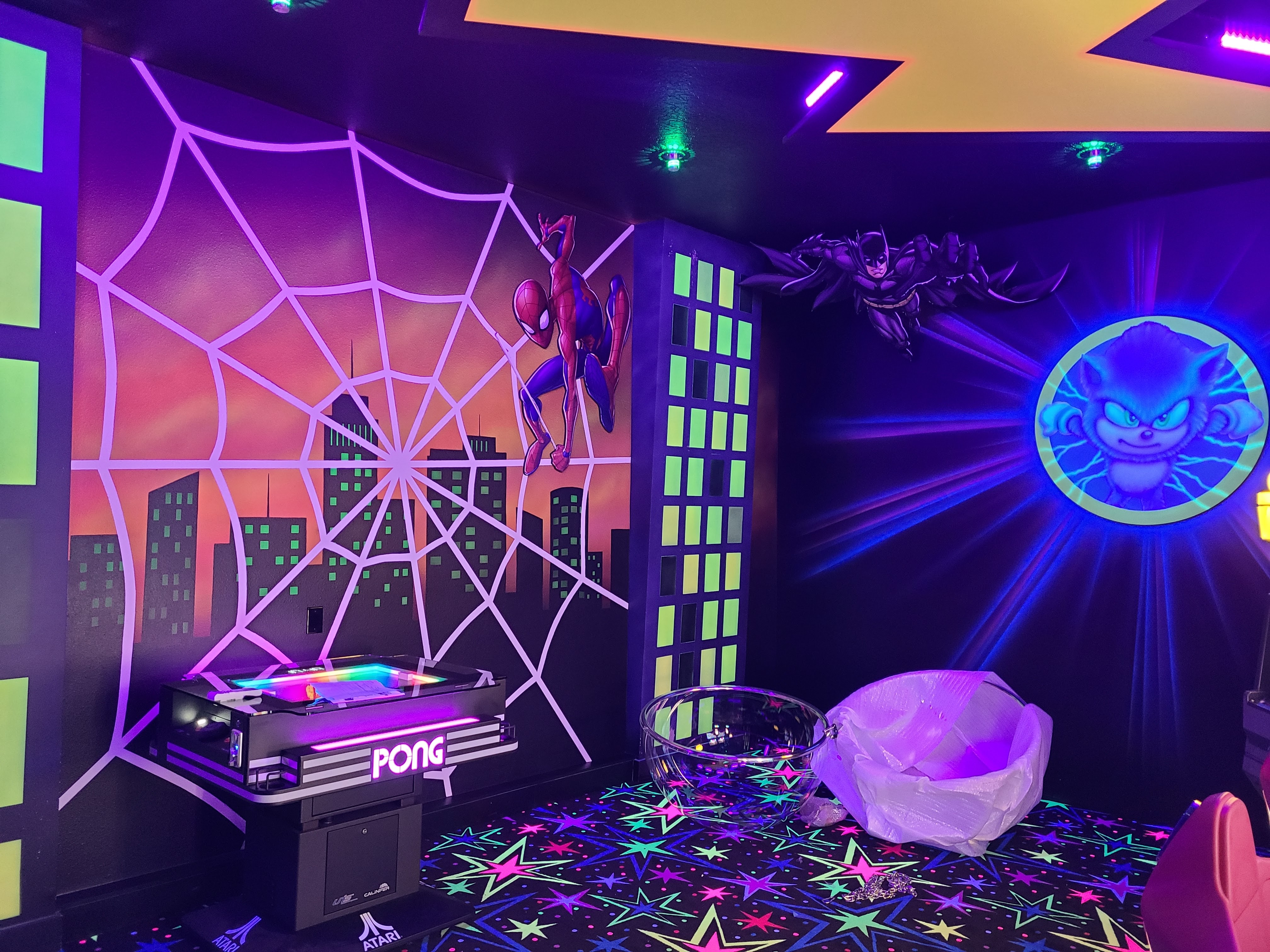 Reunion Themed Game Room